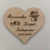 Drevená magnetka