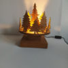Stolná lampa - Les so zvieratkami