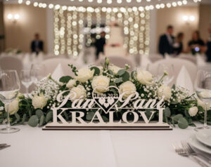 menovka na svadobný stôl