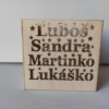 Drevený svietnik s menami na želanie