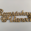 Drevený nápis Rozprávkové Vianoce