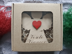 anjelik v darčekovej krabičke