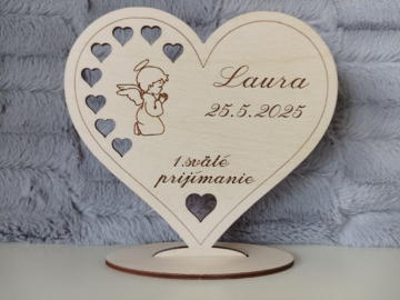 drevené srdiečko