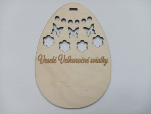 Veľkonočné drevené vajíčko