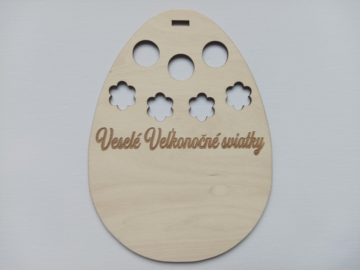Veľkonočné drevené vajíčko