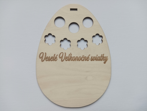 Veľkonočné drevené vajíčko