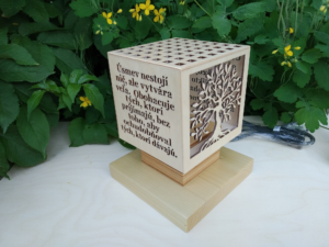 Stolná lampa - text na želanie