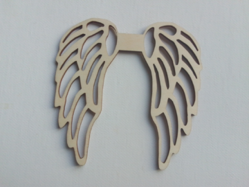 Drevené anjelské krídla 10 cm x  10cm