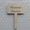 Drevená tabuľka Čarovné Vianoce
