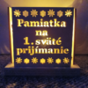 Pamiatka na 1. sväté prijímanie : Svietnik
