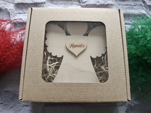 anjelik v darčekovej krabičke