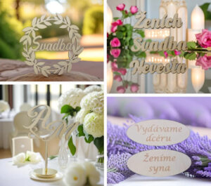 svadobná dekorácia