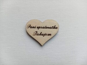 Minisrdiečko s textom