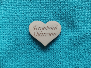 drevené srdiečko
