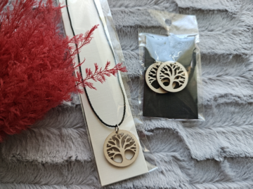 drevená bižutéria