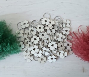 Drevené kľúčenky